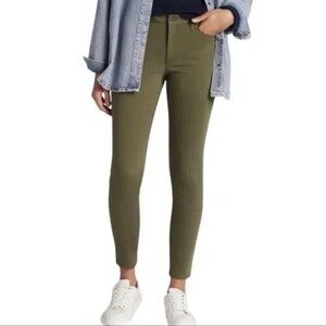 NWT Stitch Fix Market & Spruce Olivia High Rise Skinny Pants Green Plus Size 18W